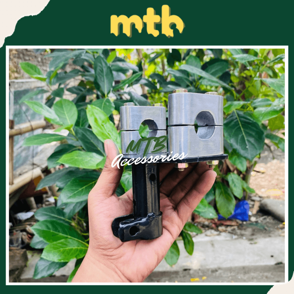 Dudukan stang rzr breket stang pangkon stang plus raiser stang bebek matic yamaha jupiter fino vega