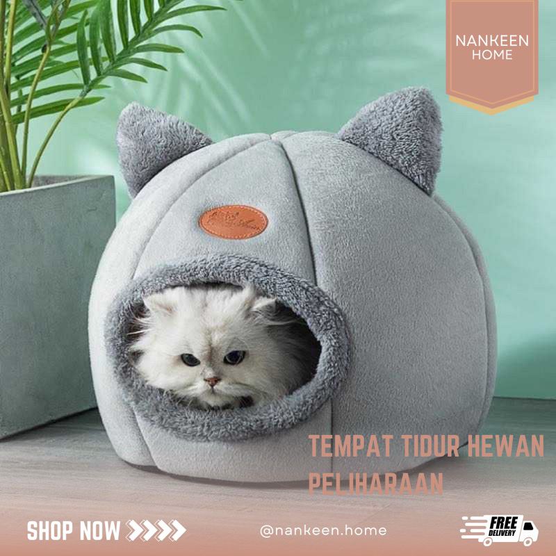 nankeen - Tempat Tidur Hewan Peliharaan/Tempat Tidur Anjing/Tempat Tidur Kucing Lucu