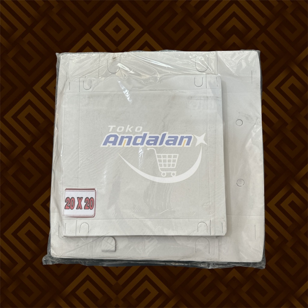 

Dus Nasi Kotak Ukuran 20x20 Box Nasi Polos