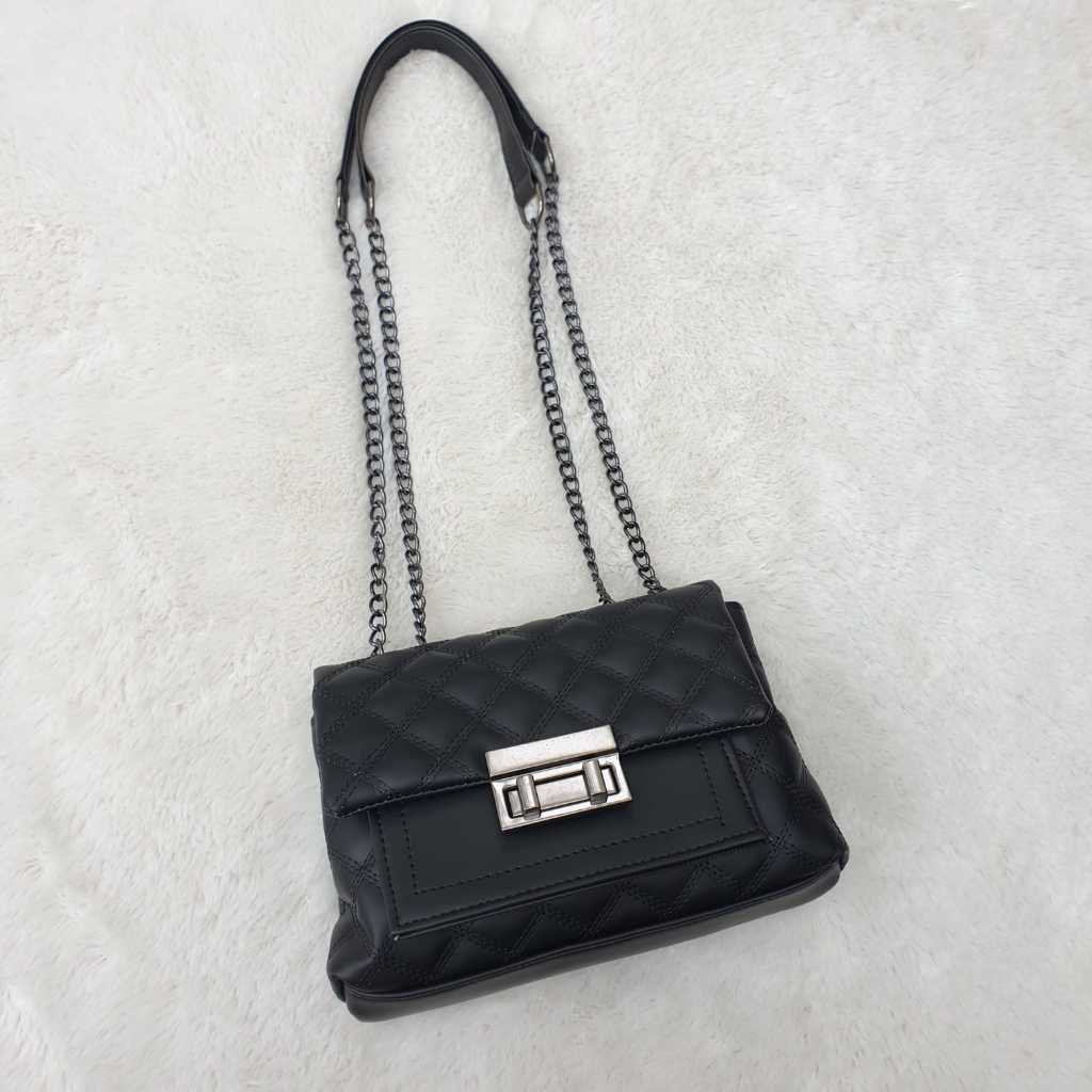 Tas Wanita Tali Rantai Slingbag Rantai  Cewek Perempuan Kondangan 6314