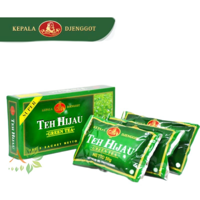 

Kepala Djenggot Teh Hijau Super 1 Box isi 3sachet