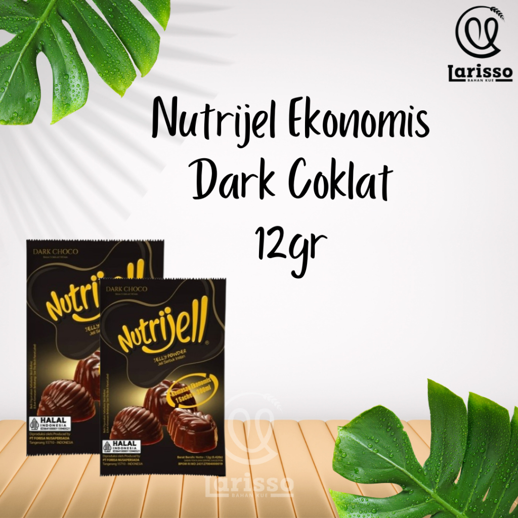 

Nutrijel Ekonomis 12gr Dark Coklat