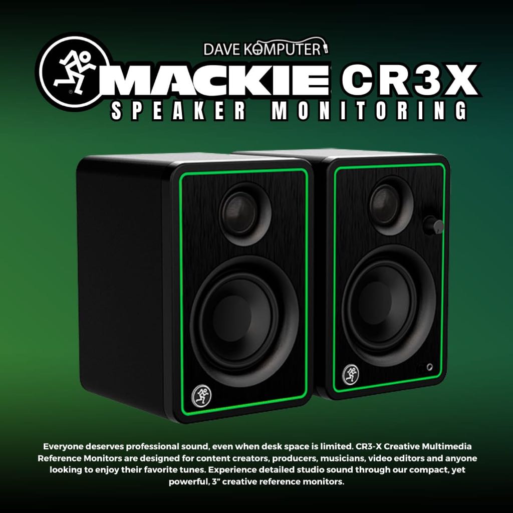 Mackie CR3-X / CR-3X / CR3X / CR3 X Speaker