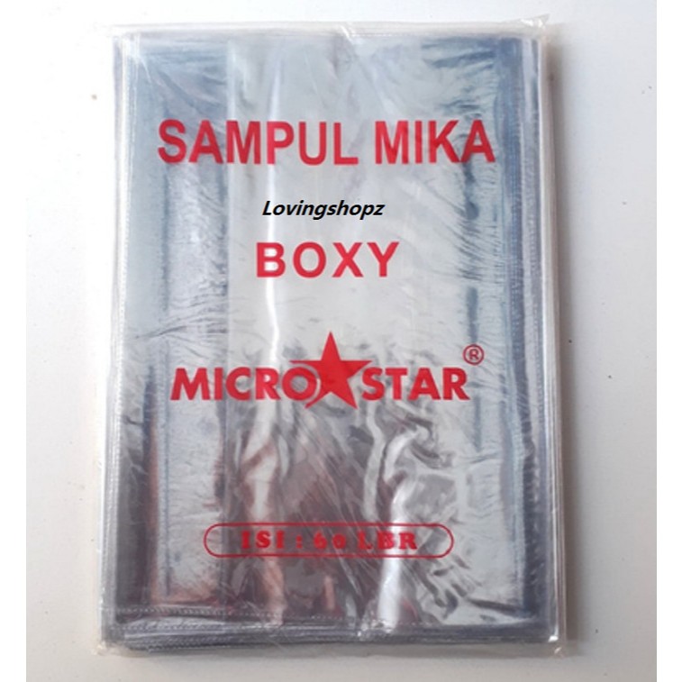 

Sampul Plastik Buku Boxy 18 X 26 cm RJ4