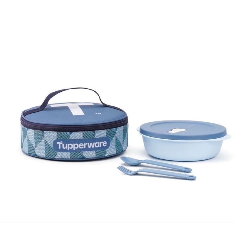 Tempat makan Tupperware fancy crystalwave lunch(CWL)