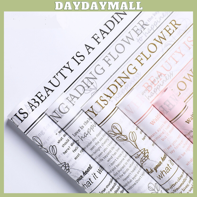 

Korean Flower Wrapping Pearl Pear Paper Sydney Kertas Buket Bunga Florist 6249