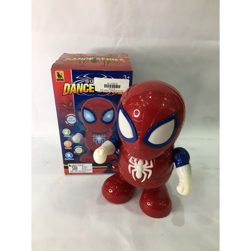 Super dance series spiderman / Dancing robot spiderman / robot joget spiderman