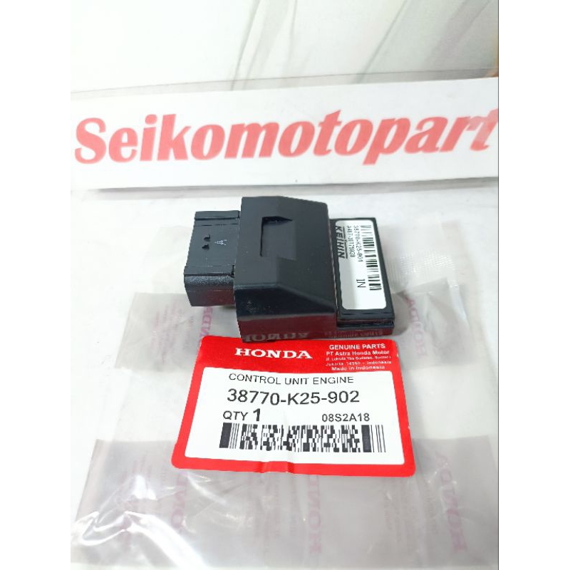 Eccu ECU Ecm CDI Unit Pengapian Motor HONDA BEAT FI SCOOPY SPACY Injeksi 38770-K25-901