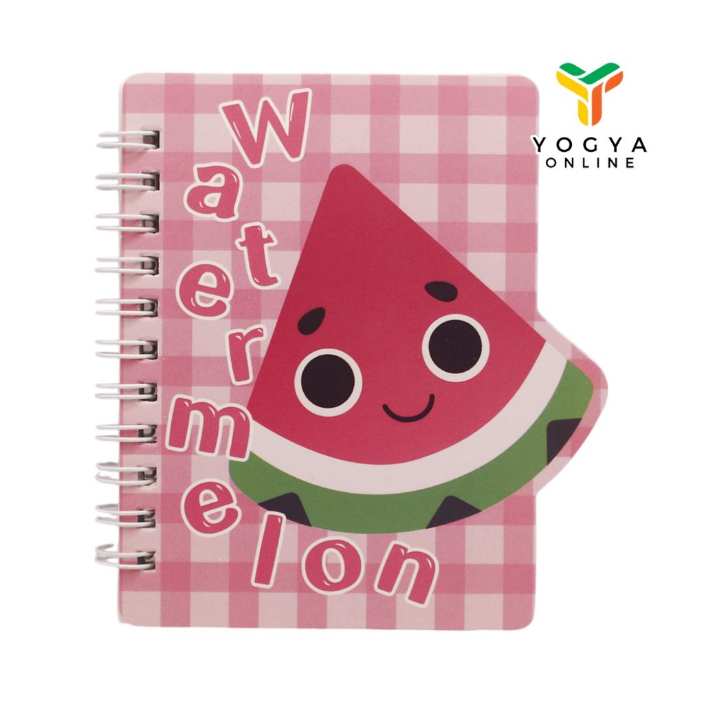 

Mbw Memo Spiral Fruit Watermelon 60 Lembar