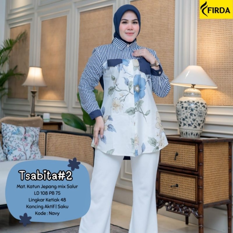 TSABITA+ ANDIRA  BLOUSE BY FIRDA