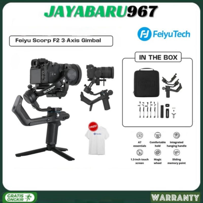 FEIYU TECH SCROP F2 F4 PRO 3-AXIS HANDHELD STABILIZER GIMBAL