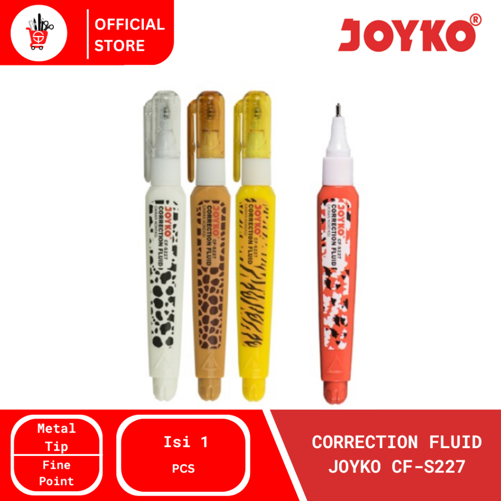 

Stipo | Tip-Ex | Correction Cair Joyko CF-S227 (1 PCS)