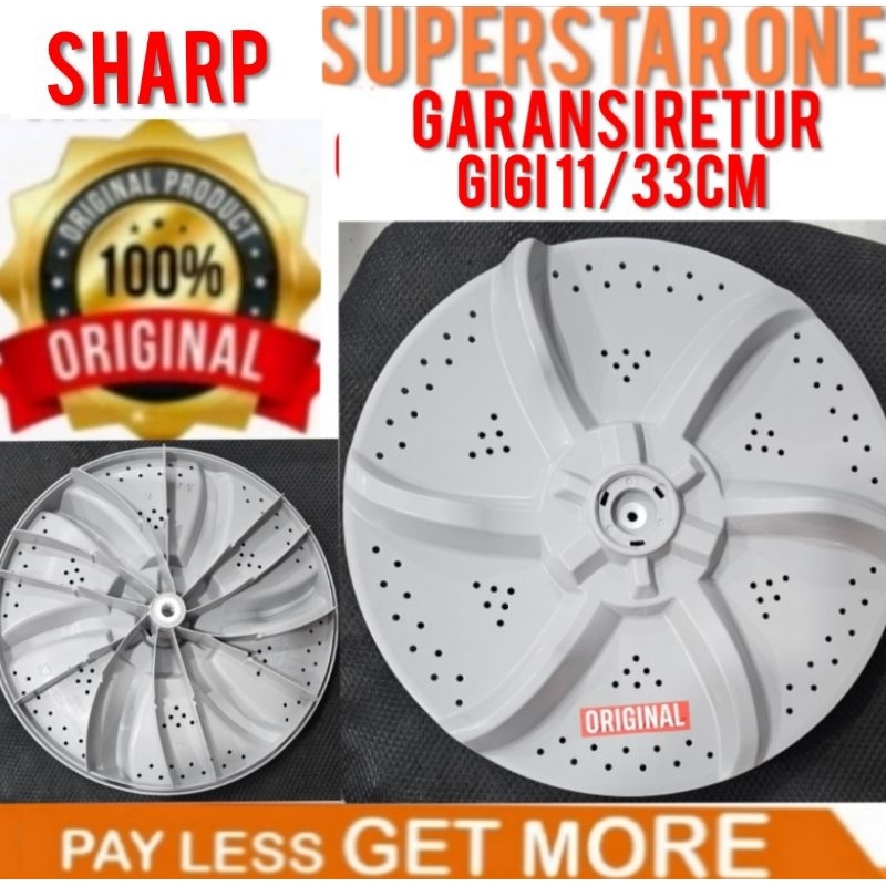 pulsator mesin cuci 1 tabung sharp asli original