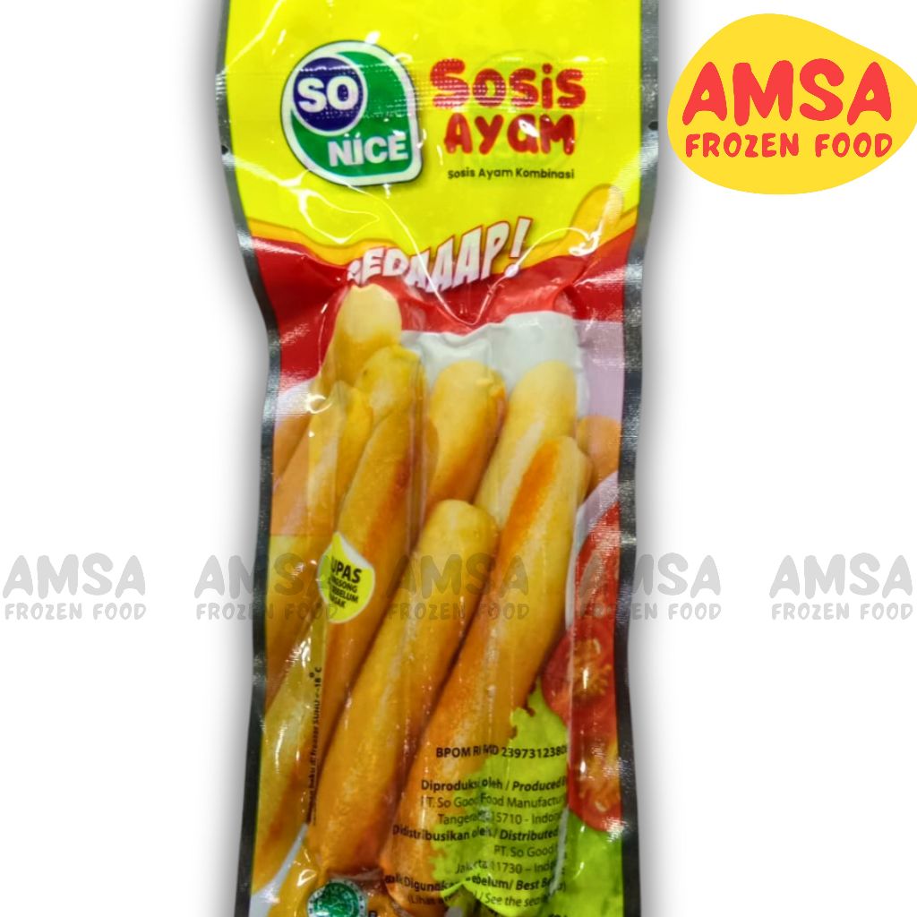 

so nice sosis ayam isi 3 || 75gram