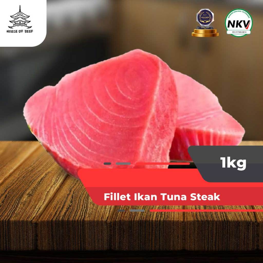 

Ikan Tuna Fillet Steak I Tuna Fish Frozen Sushi Sashimi Grade Super
