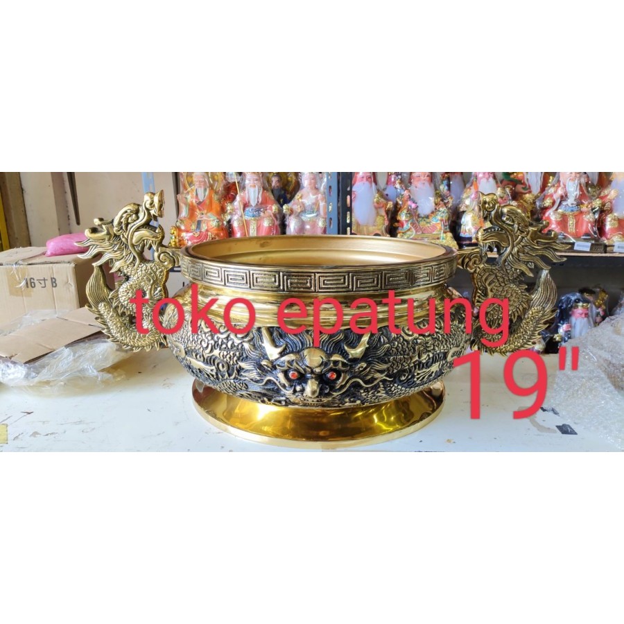 hiolo / hio lo - kuningan - taiwan -19 inch - kuping naga