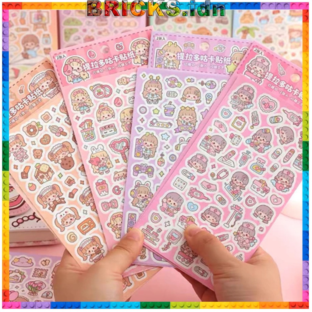 

Stiker Glitter Aesthetic Soft & Cute Buat Dekor DIY Case HP Deco Photocard Kpop Jurnal TLD135