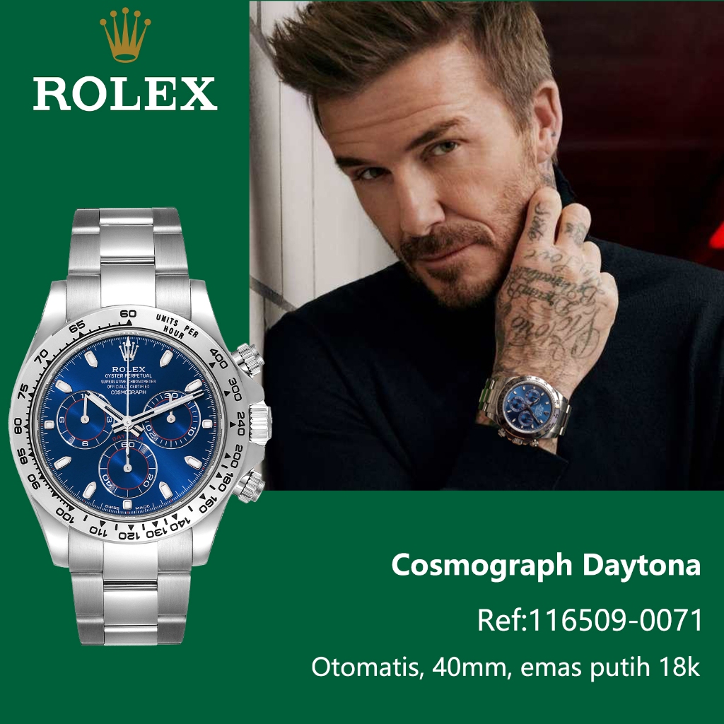 Rolex Asli Original 100%  Daytona M116509-0071 jam tangan pria otomatis Jam tangan mekanik Swiss