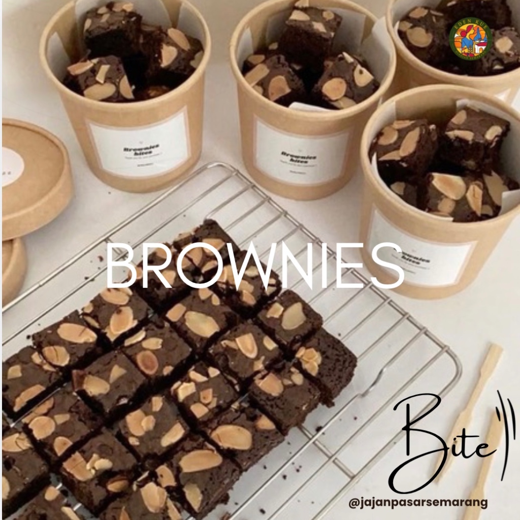 

Brownies bite Brownis cup Premium Shiny melt and sweet