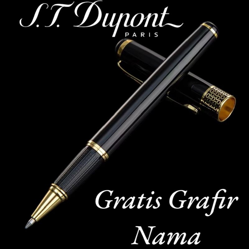 

pulpen rollerball mewah dupont exclusive gratis grafir nama atau logo