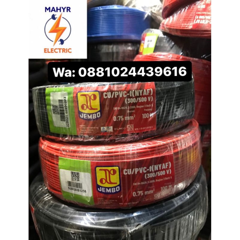 NYAF 0,75  Jembo Serabut 100m