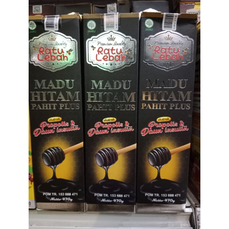 

Madu Hitam Pahit Ratu Lebah Original