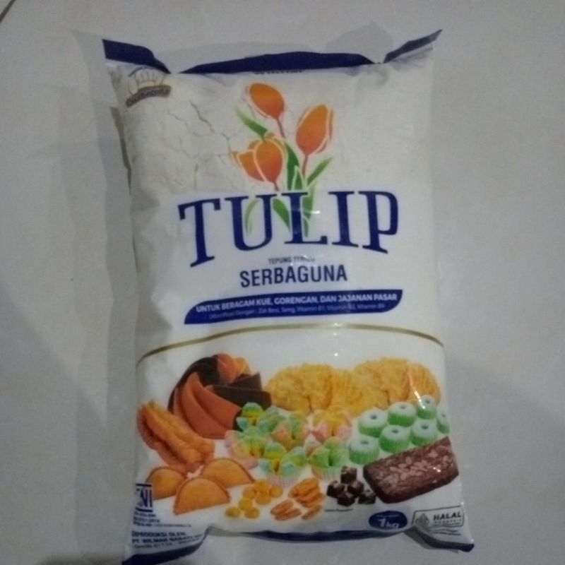 

TULIP tepung terigu serbaguna kemasan 1 kg