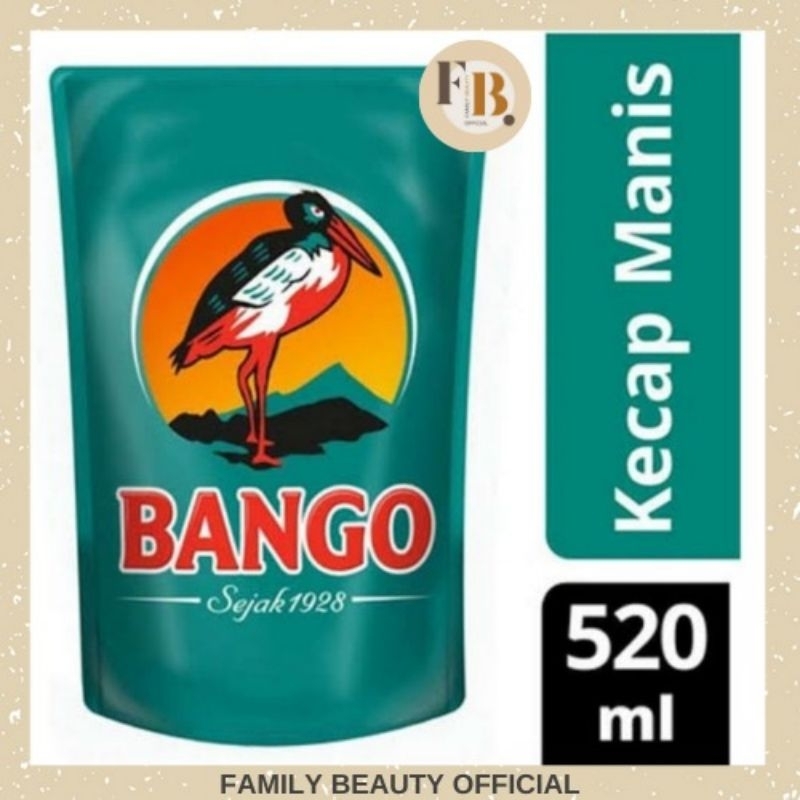 

Bango Kecap Manis Kemasan Pouch Refill 520Ml