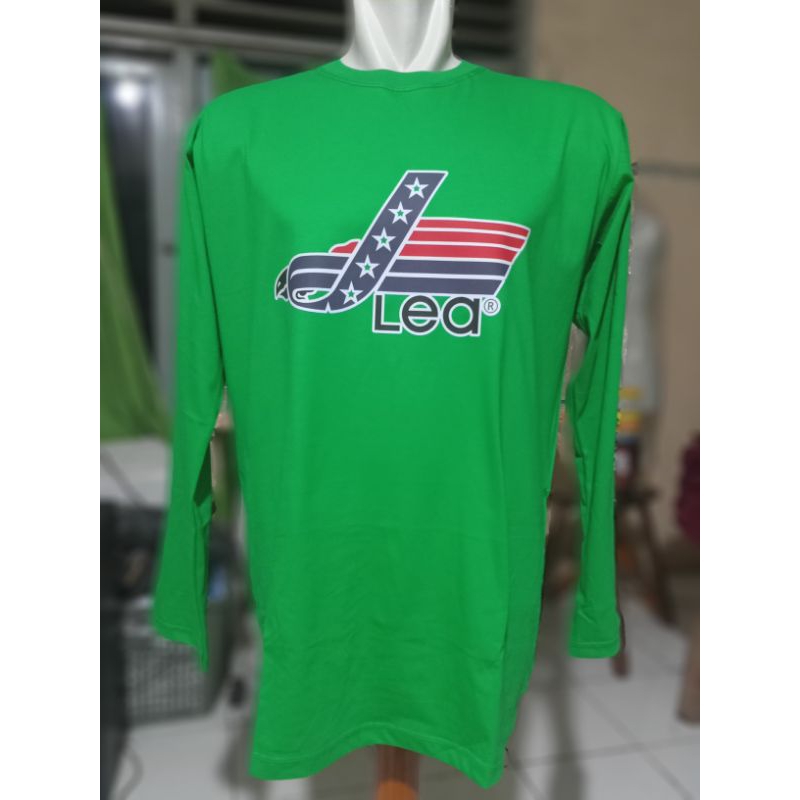 kaos lea lengan panjang