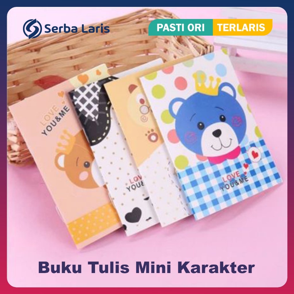 

Buku Tulis Mini Motif Kartun Note Book Mini Cartoon