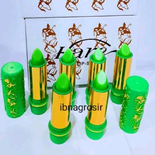 ( 6 pcs ) LIPSTIK HARE | LIPSTIK ARAB | LIPSTIK HIJAU ORIGINAL BPOM