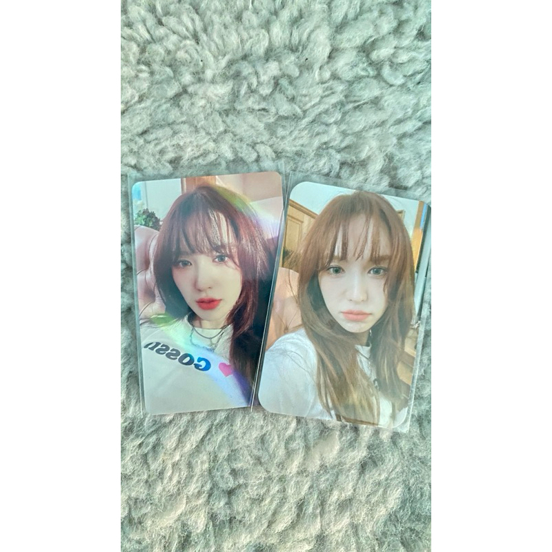 Photocard Wendy POB birthday makestar & SM global store sgs