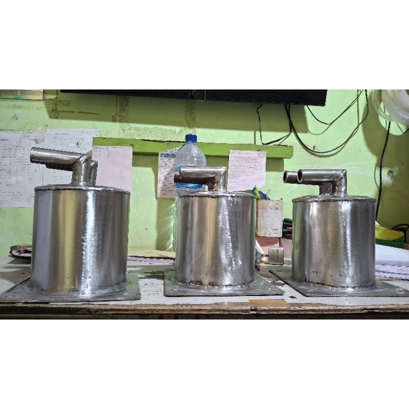 Tangki Air Mesin Diesel 12pk-24pk ( Steanless 304 )