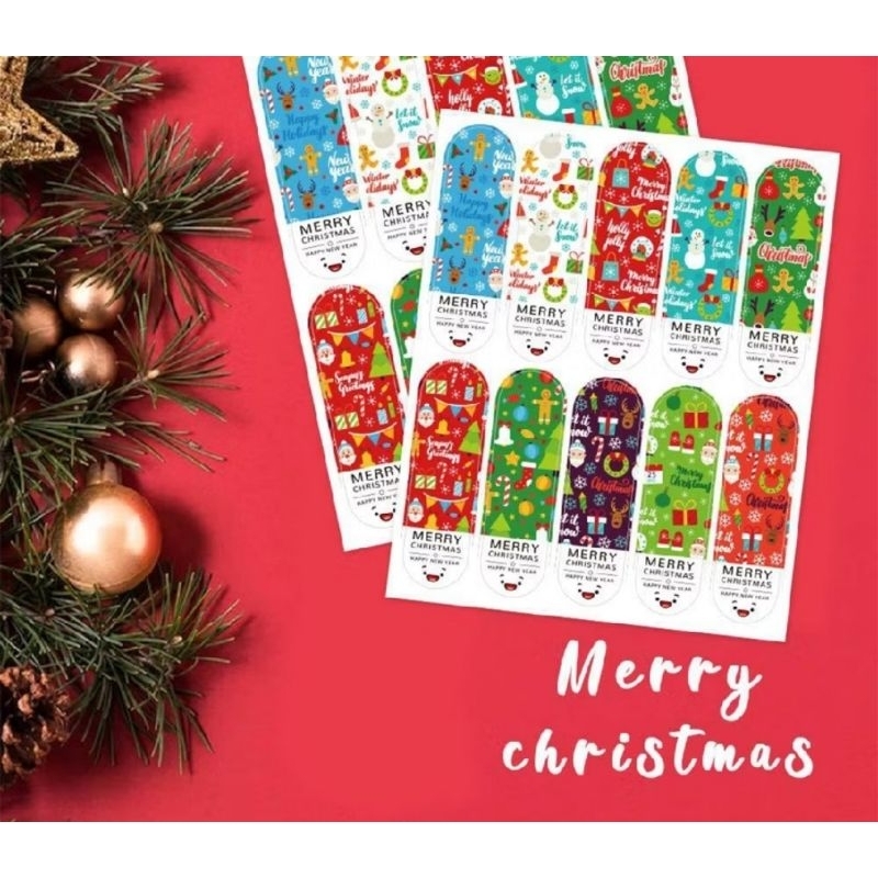 

(50 sticker) Sticker segel/ stiker terimakasih/ sticker packing/ stiker produk/ stiker label/ sticker hampers/ sticker terimakasih