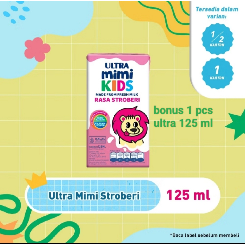

Ultra Mimi Strawberry 125 ml