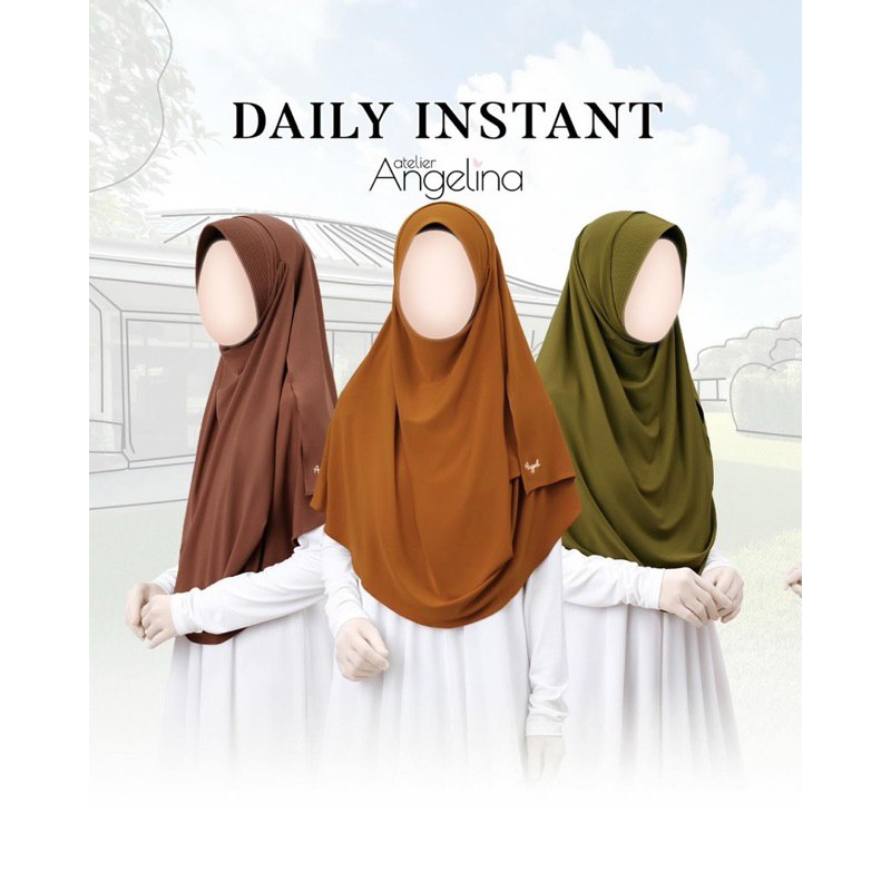 Atelier Angelina Daily Instan Khimar Preloved