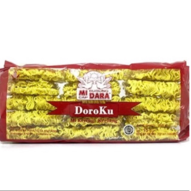 

MIE CAP BURUNG DARA/DOROKU/ ISI 15 PCS 600 GRAM