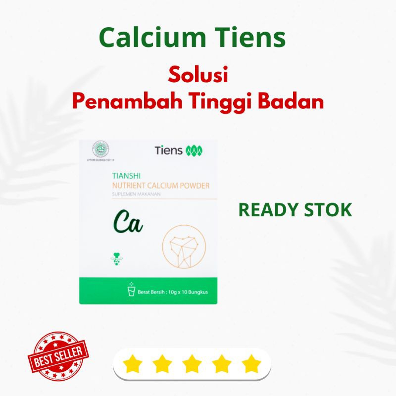 

( Terlaris ) Susu Calsium Peninggi Badan / Calsium Tiens Original