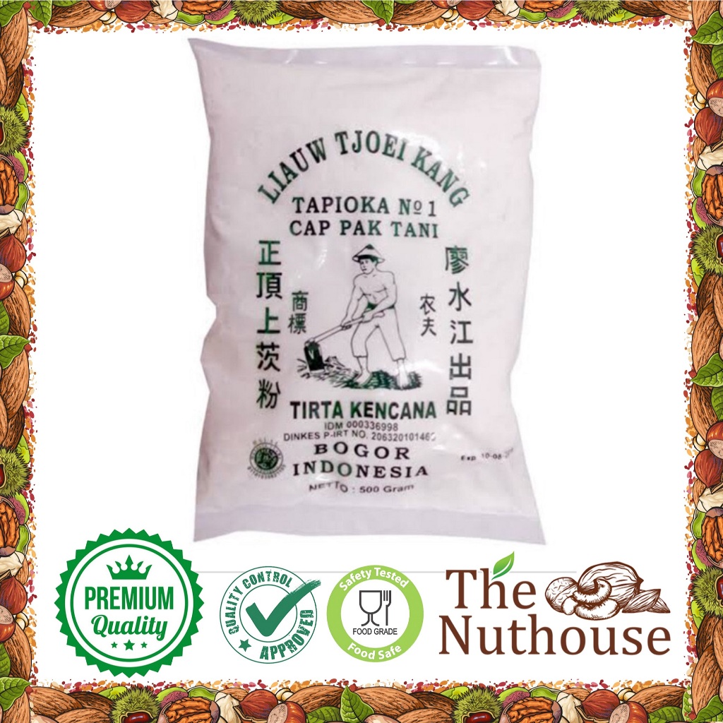 

Tepung Tapioka Sagu Cap Pak Tani / Liauw Tjoei Kang 1kg