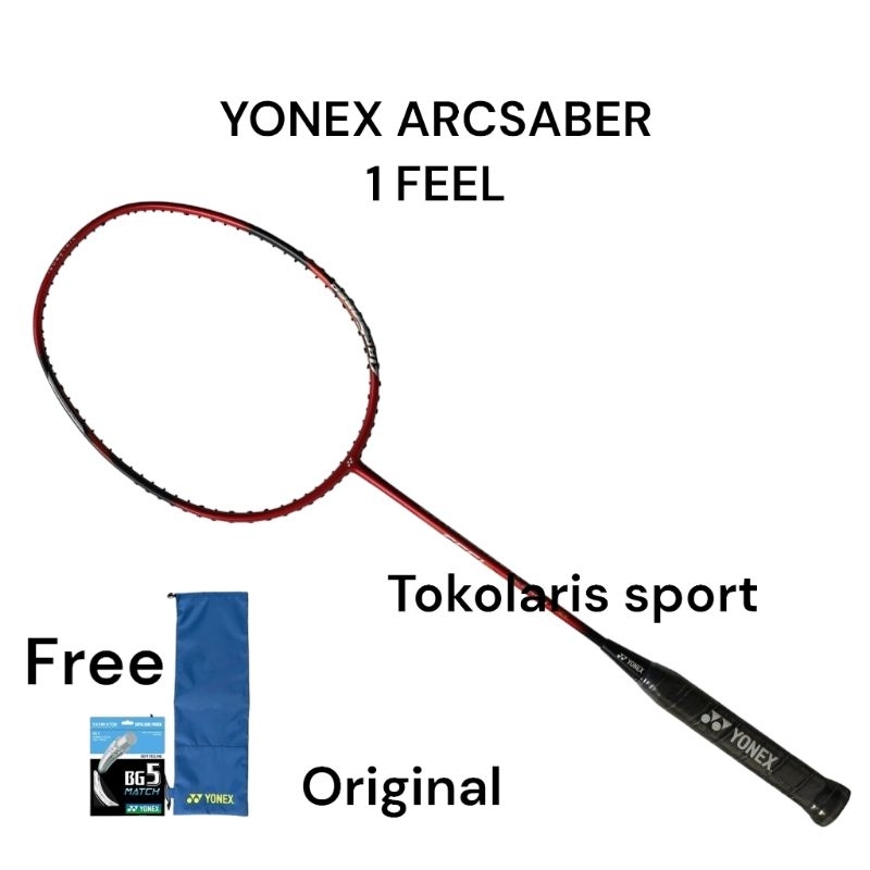 YONEX BADMINTON ARCSABER 1 FEEL ORIGINAL / RAKET BADMINTON YONEX ARCSABER