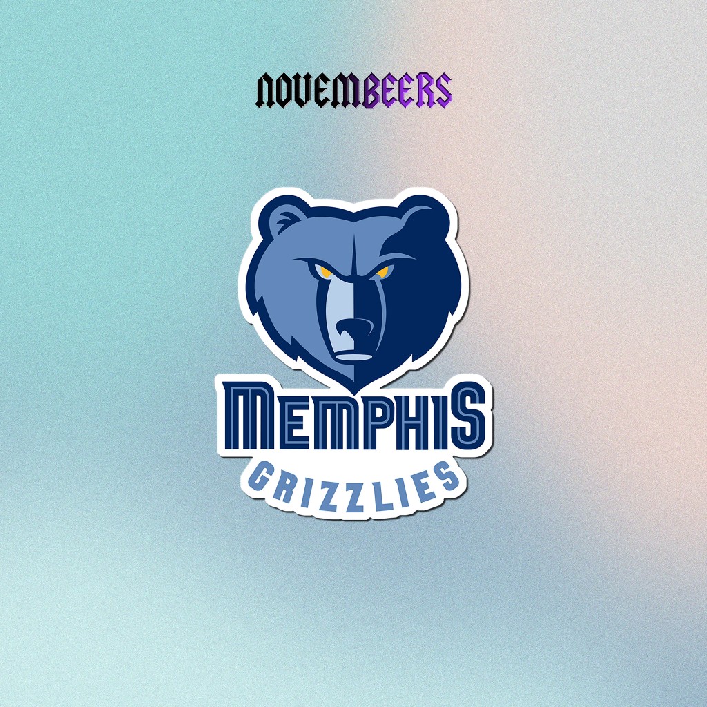 

Stiker Vinyl Memphis Grizzlies Sticker Vinyl Glossy NBA Team
