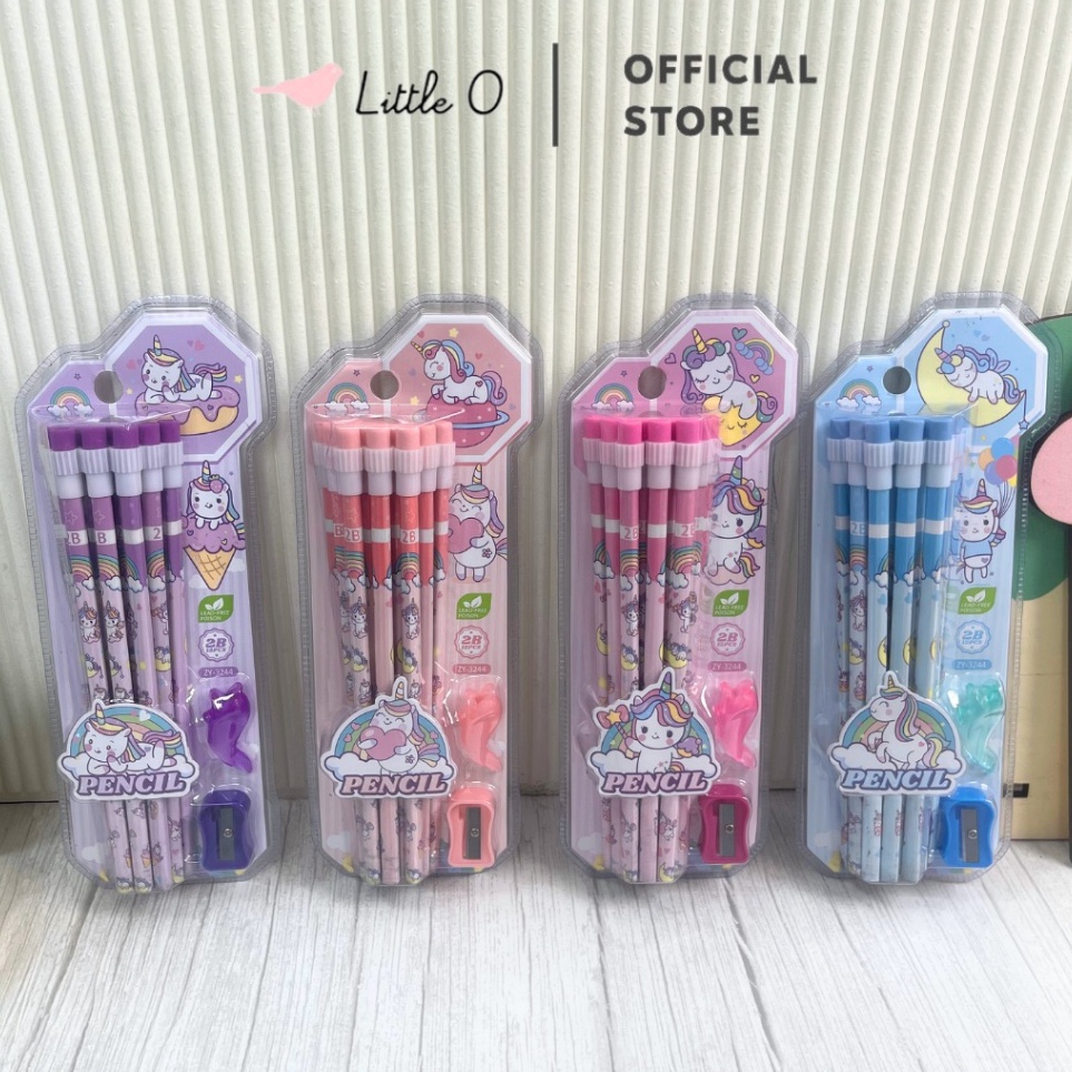 

Kualitas Terupdate 14in1 Set Pensil Unicorn Astronot Space Cars Set Stationary Pensil Paket Goodiebag Back To School