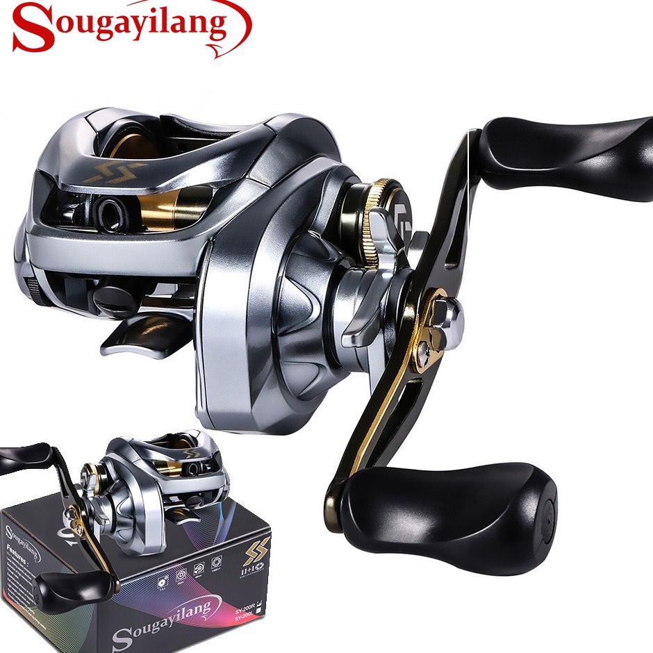 Good Sale  Sougayilang Reel BC Casting Reel 711 Reel Bc 111BB 1KG Gulungan Pancing Casting Joran Pan