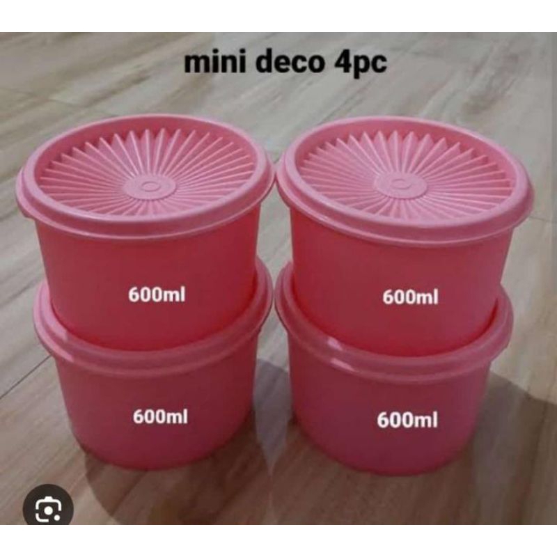 Tupperware Toples Mini Deco Canister, Toples Snack