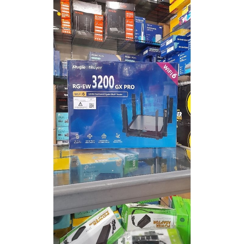 RUIJIE REYEE RG EW3200GX PRO 3200M Mesh Dual Band Gigabit Wifi 6