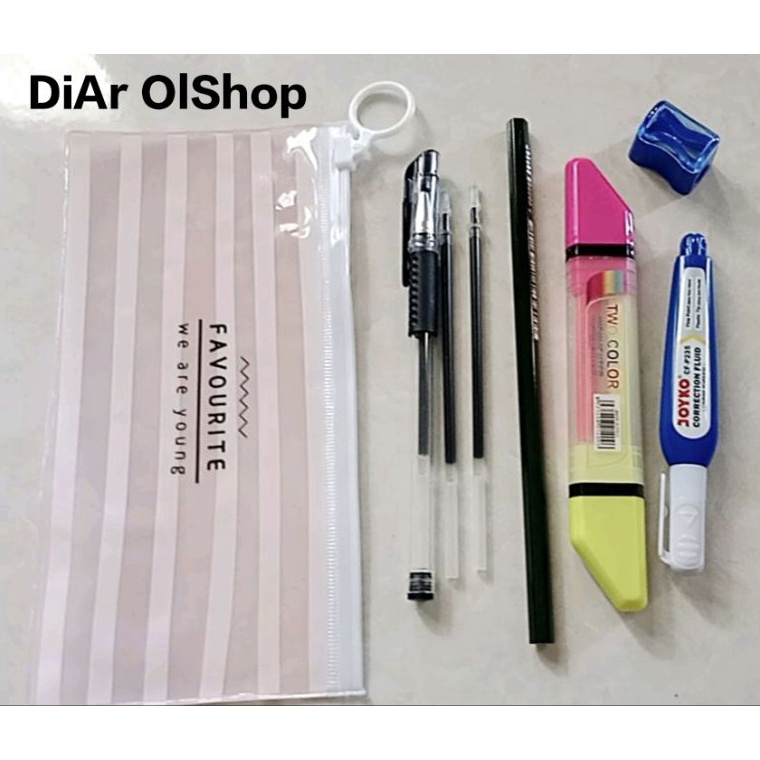 

Grosir Baru Alat tulis set Paket alat tulis murah