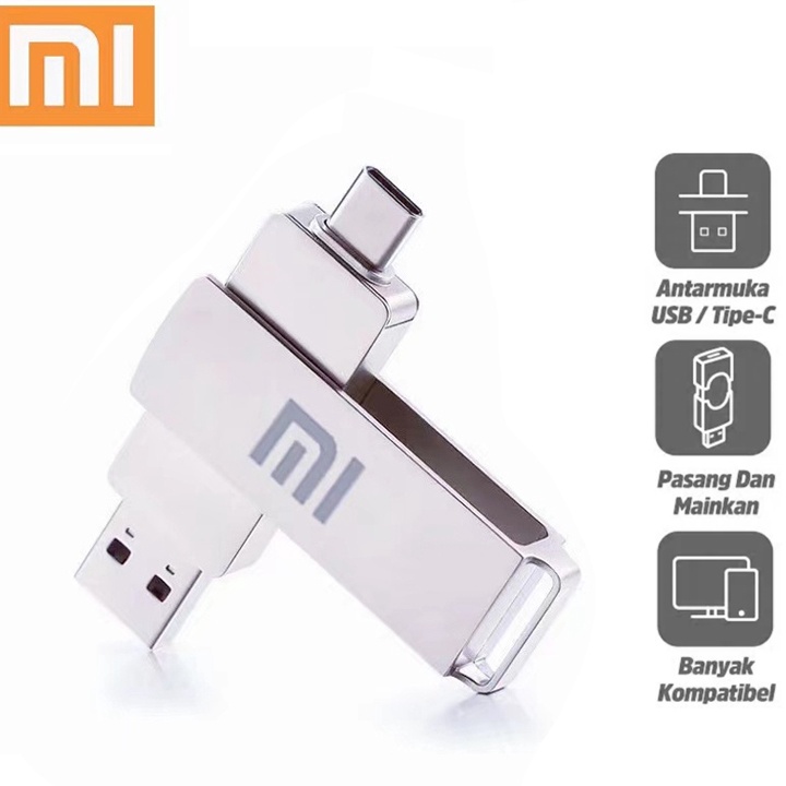 Flash Disk 2in1 Drive Typec USB OTG 512gb1tb2tb Hh speed storage Flash Drives