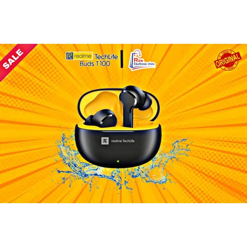 REALME Buds T100 TWS Earphone Bluetooth 5.3 AI Noise Cancelling