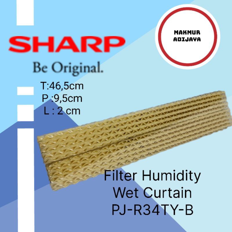 Filter Humidity Wet Curtain Honey Coombs Air Cooler sharp PJ-R34TY-B