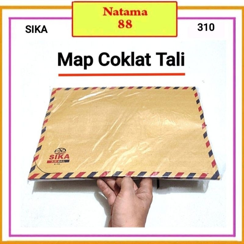 

10 Lembar Map Lamaran Kerja / Map Coklat Tali